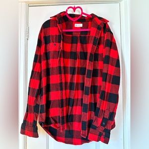 gap checkered flannel